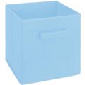 Perfectpillows Shelf Storage Bin, Fabric, Blue PE138669